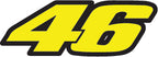 46 MotoGP  Sticker  | 3M High Quality Waterproof Premium Matt Finish Sticker