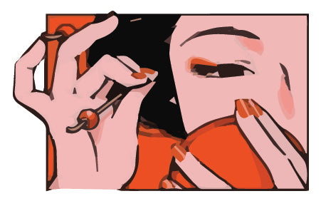 Beautiful eye Sticker  |3M High Quality Waterproof Premium Matt Finish Sticker