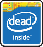 Dead Inside  Sticker  | 3M High Quality Waterproof Premium Matt Finish Sticker