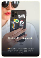 Smile Sticker  | 3M High Quality Waterproof Premium Matt Finish Sticker