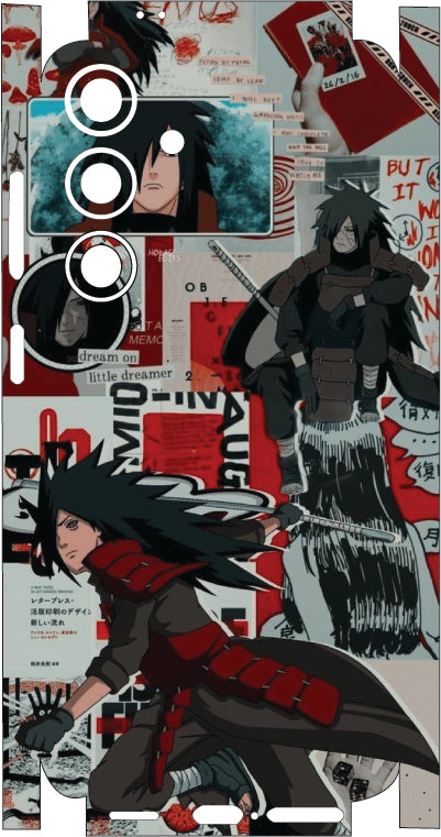 Anime Naruto 9 Mobile Skin |3M High Quality Waterproof Laminated Mobile Skin | Compatible with all phone models