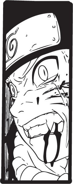 Uzumaki 2 Sticker  | 3M High Quality Waterproof Premium Matt Finish Sticker