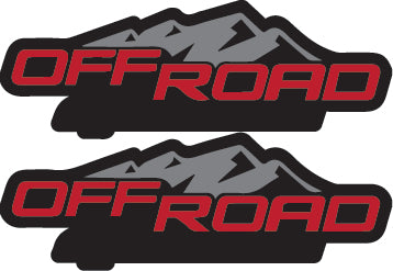 Offroad Sticker  | 3M High Quality Waterproof Premium Matt Finish Sticker