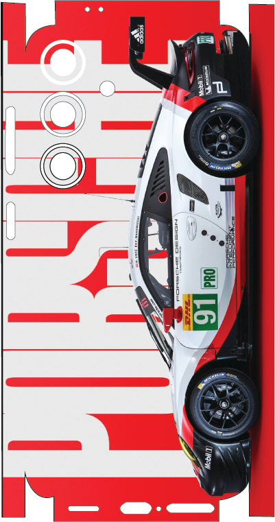 Porsche Mobile Skin |3M High Quality Waterproof Laminated Mobile Skin | Compatible with all phone models