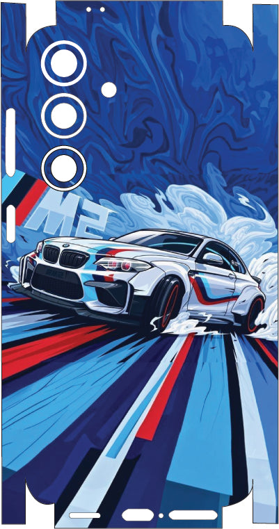 BMW M3  Mobile Skin |3M High Quality Waterproof Laminated Mobile Skin | Compatible with all phone models.