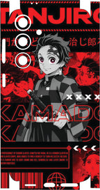 Anime Demon Slayer Mobile Skin |3M High Quality Waterproof Laminated Mobile Skin | Compatible with all phone models.
