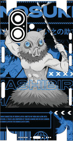Anime Demon Slayer 3 Mobile Skin |3M High Quality Waterproof Laminated Mobile Skin | Compatible with all phone models.
