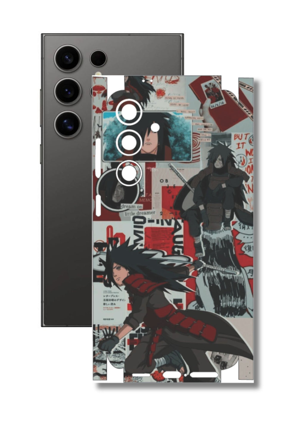 Anime Naruto 9 Mobile Skin |3M High Quality Waterproof Laminated Mobile Skin | Compatible with all phone models
