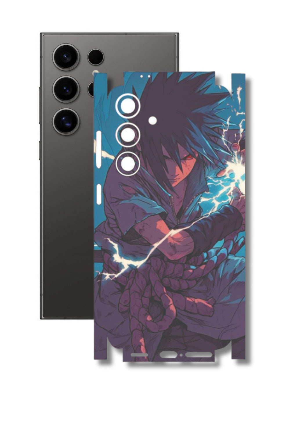 Anime Naruto 8 Mobile Skin |3M High Quality Waterproof Laminated Mobile Skin | Compatible with all phone models