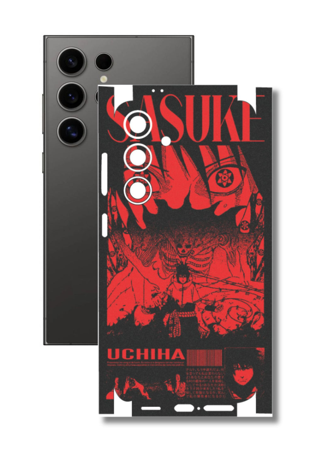 Anime Naruto 7 Mobile Skin |3M High Quality Waterproof Laminated Mobile Skin | Compatible with all phone models