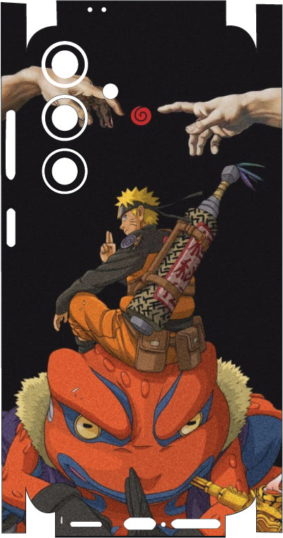 Anime Naruto  3 Mobile Skin |3M High Quality Waterproof Laminated Mobile Skin | Compatible with all phone models.