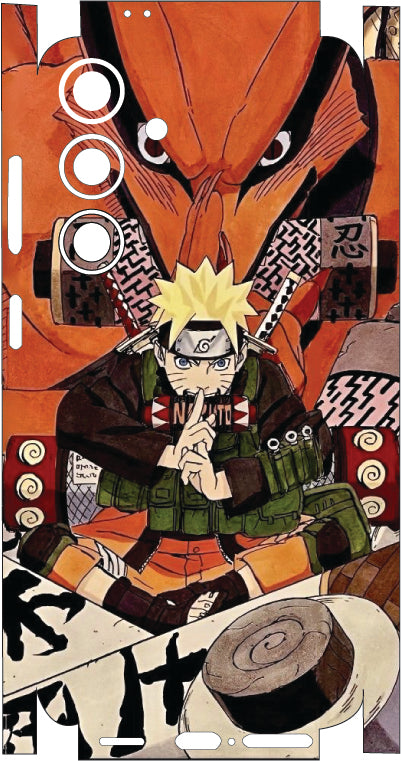 Anime Naruto 5 Mobile Skin |3M High Quality Waterproof Laminated Mobile Skin | Compatible with all phone models