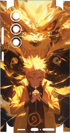 Anime Naruto 4 Mobile Skin |3M High Quality Waterproof Laminated Mobile Skin | Compatible with all phone models.
