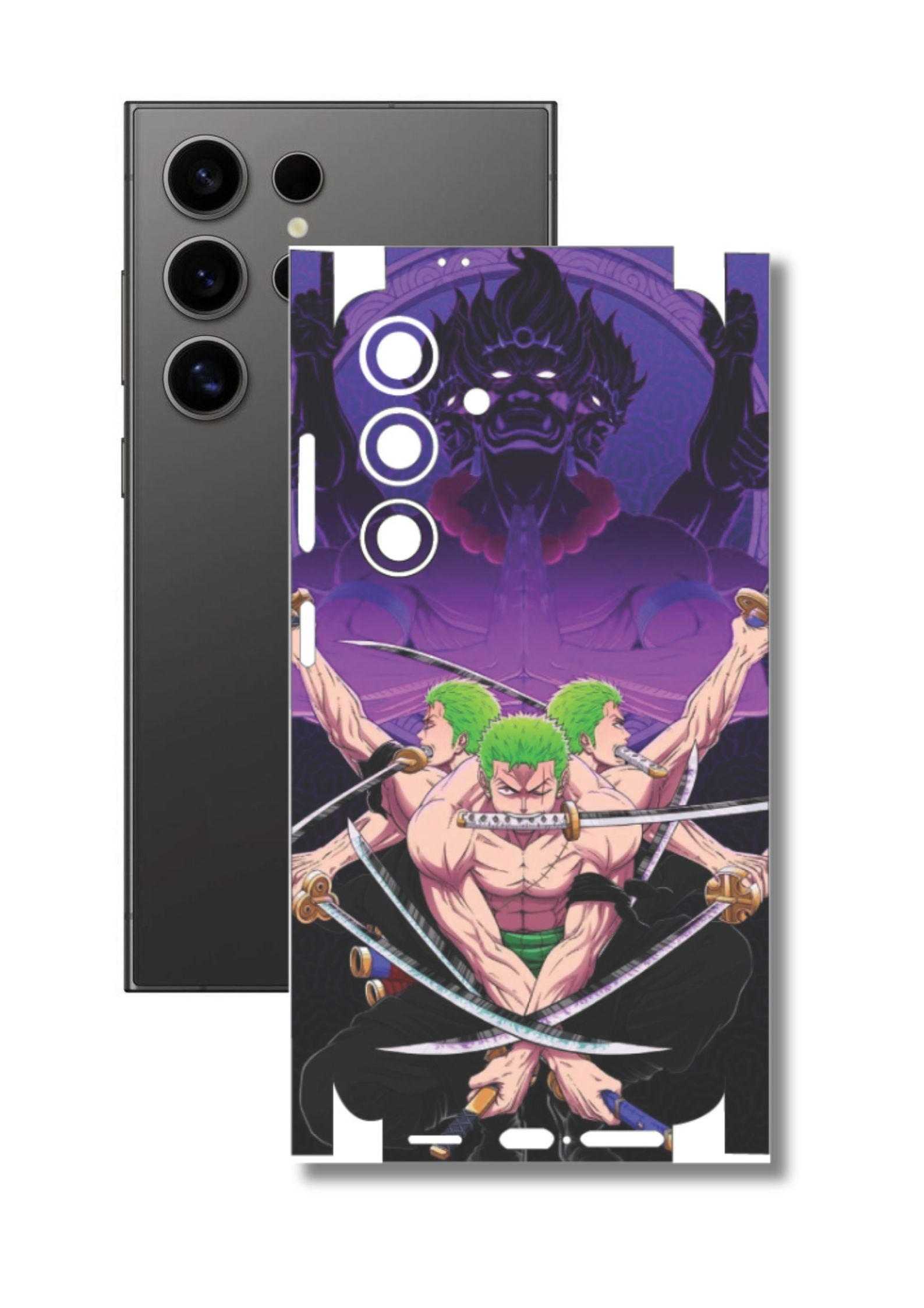 One piece 4 Mobile Skin |3M High Quality Waterproof Laminated Mobile Skin | Compatible with all phone models