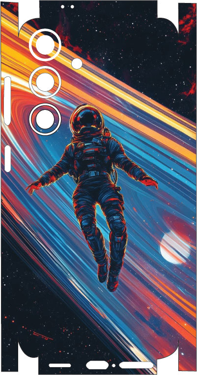 Space Astronaut 2 Mobile Skin |3M High Quality Waterproof Laminated Mobile Skin | Compatible with all phone models