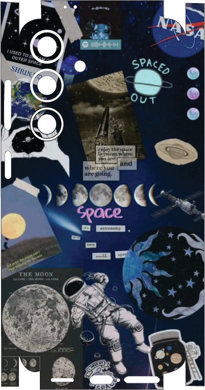 Space Astronaut 6 Mobile Skin |3M High Quality Waterproof Laminated Mobile Skin | Compatible with all phone models